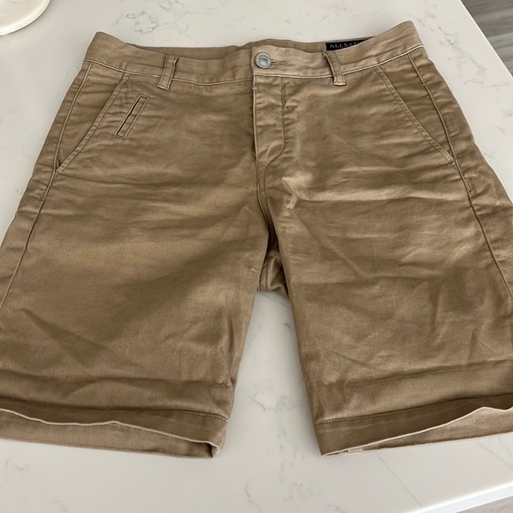 ALL SAINTS: Mitre Deck Fit Shorts - Picture 1 of 7